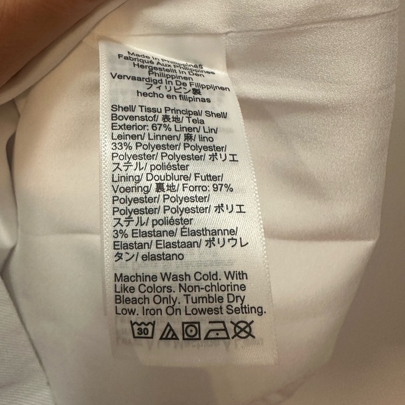 NWT! J.Crew Tall Executive dress in stretch linen blend. Size 8 Tall. $228 - Picture 6 of 10